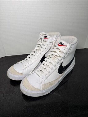 Nike Blazer Mid '77 Sneakers Kids Size 6Y White Black